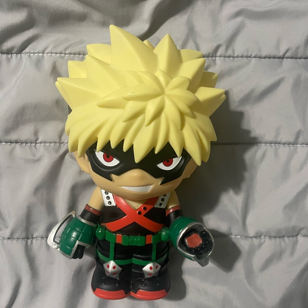 Bakugo Katsuki My Hero Academia Coin/Money Bank Vinyl Figure